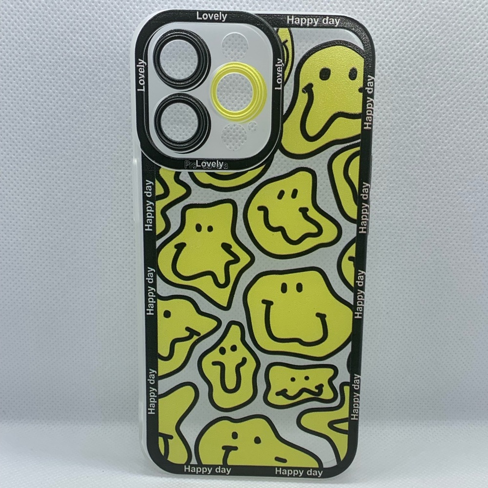 Yellow Smiley Face iPhone 13 Pro Phone Case